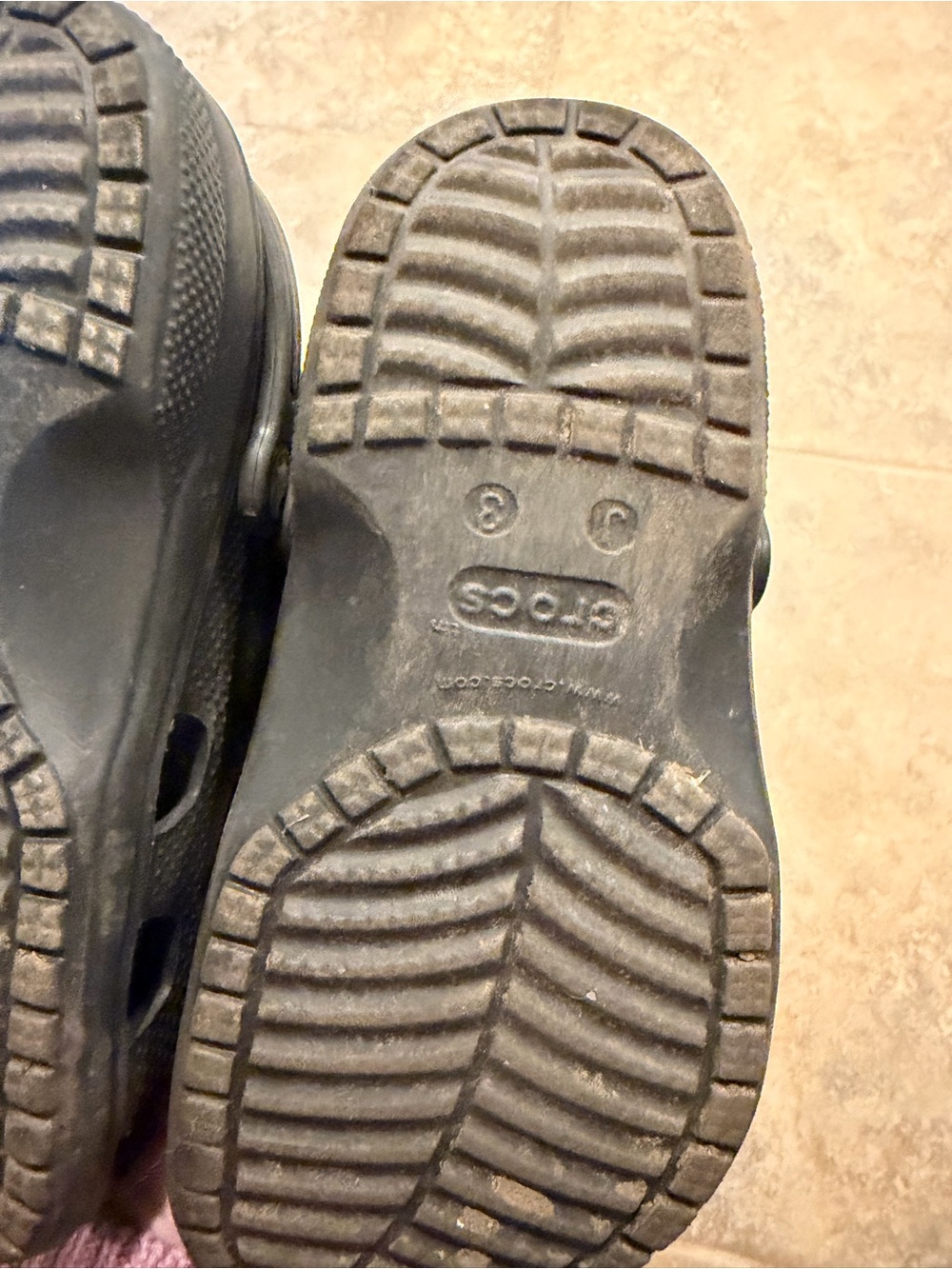 Boys black Crocs - Picture 3 of 3